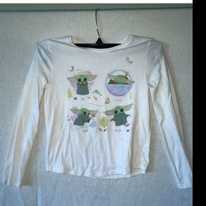 Baby Yoda long sleeve shirt